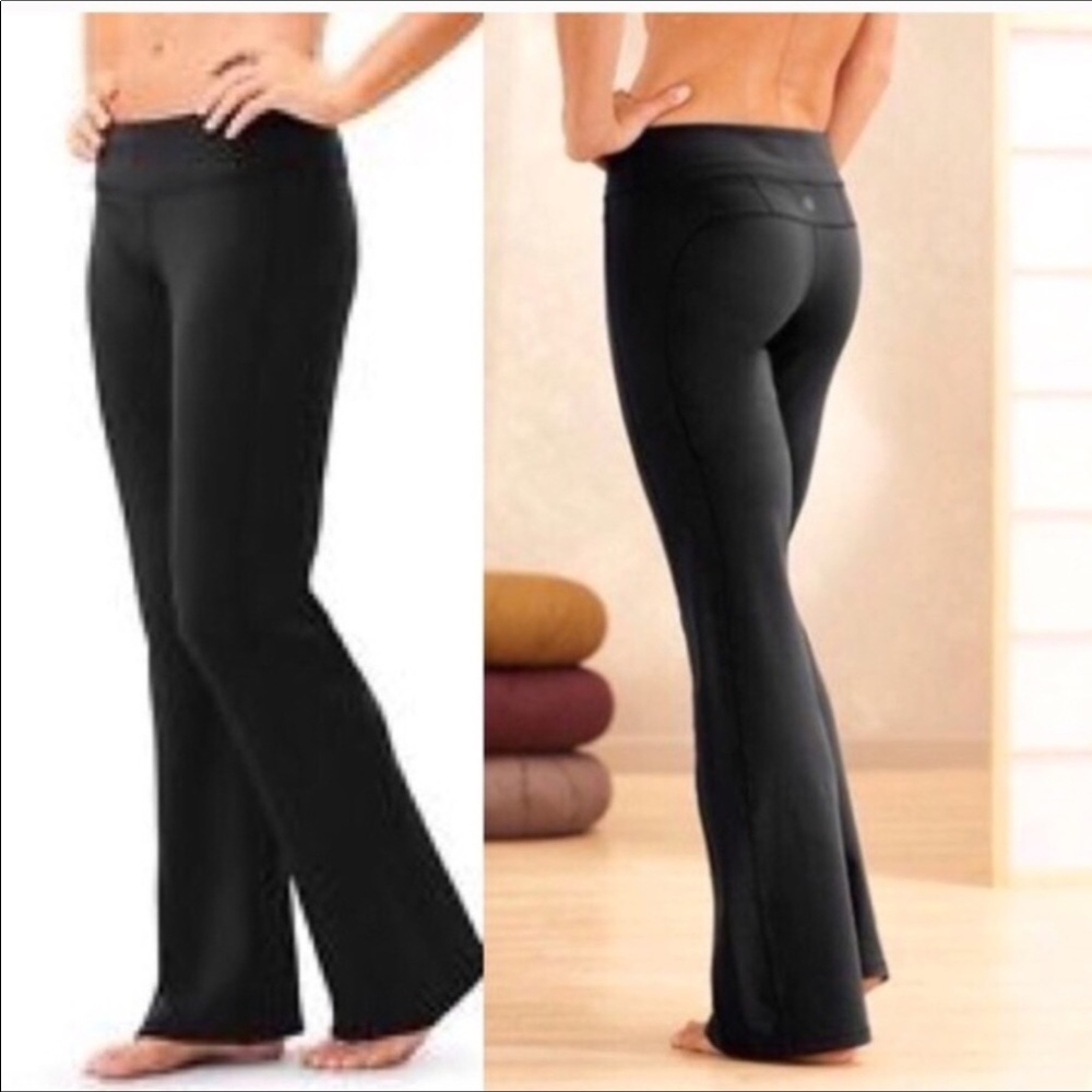 Athleta Kickbooty Wide Leg Yoga Pant MED Petite